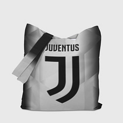 Сумка-шопер FC Juventus: Silver Original, цвет: 3D-принт
