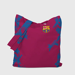 Сумка-шопер FC Barcelona: Purple Original, цвет: 3D-принт