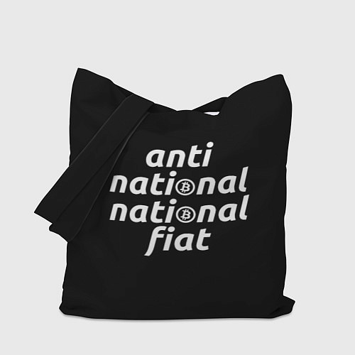Сумка-шоппер Anti National National Fiat / 3D-принт – фото 1
