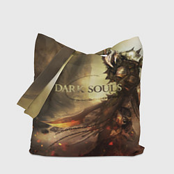Сумка-шопер Dark Souls: Dark Knight, цвет: 3D-принт