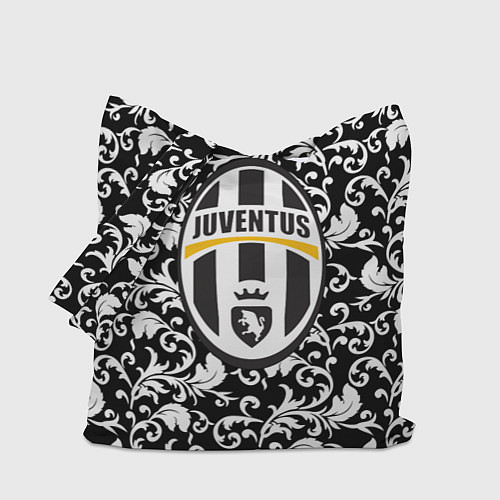Сумка-шоппер FC Juventus: Floral Logo / 3D-принт – фото 1
