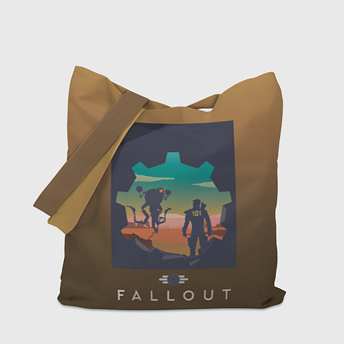 Сумка-шоппер Fallout: 101 Soldier / 3D-принт – фото 1