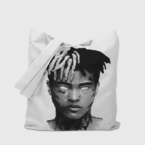 Сумка-шоппер XXXTentacion: Pixel Art / 3D-принт – фото 1