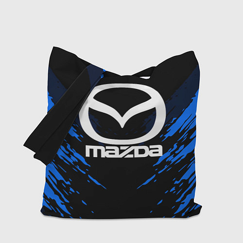 Сумка-шоппер Mazda: Blue Anger / 3D-принт – фото 1