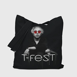 Сумка-шопер T-Fest: Black Style, цвет: 3D-принт