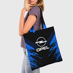 Сумка-шопер Opel: Blue Anger, цвет: 3D-принт — фото 2