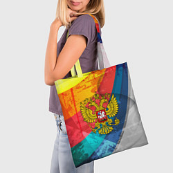 Сумка-шопер Russia: Colour Sport, цвет: 3D-принт — фото 2