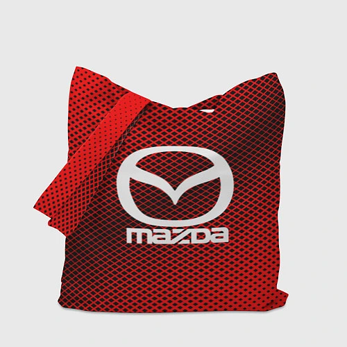 Сумка-шоппер Mazda: Red Carbon / 3D-принт – фото 1