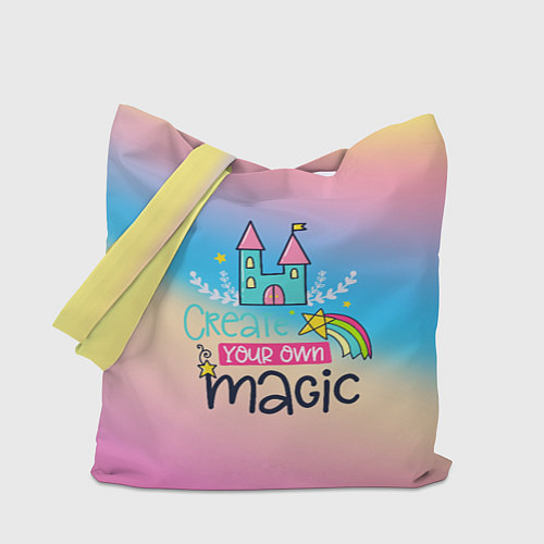 Сумка-шоппер Create your own magic / 3D-принт – фото 1