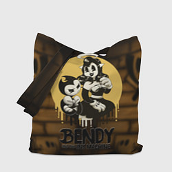 Сумка-шопер Bendy and the ink machine, цвет: 3D-принт