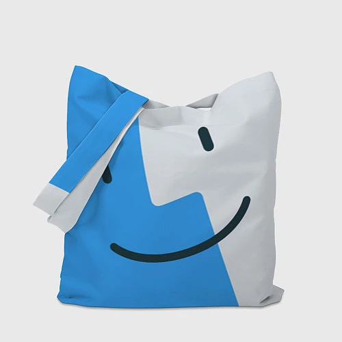 Сумка-шоппер Mac OS Smile / 3D-принт – фото 1