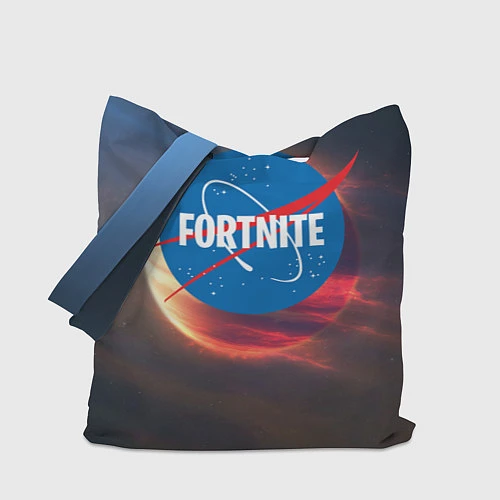 Сумка-шоппер Fortnite NASA / 3D-принт – фото 1