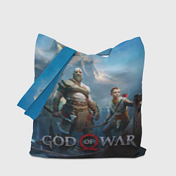 Сумка-шопер God of War, цвет: 3D-принт