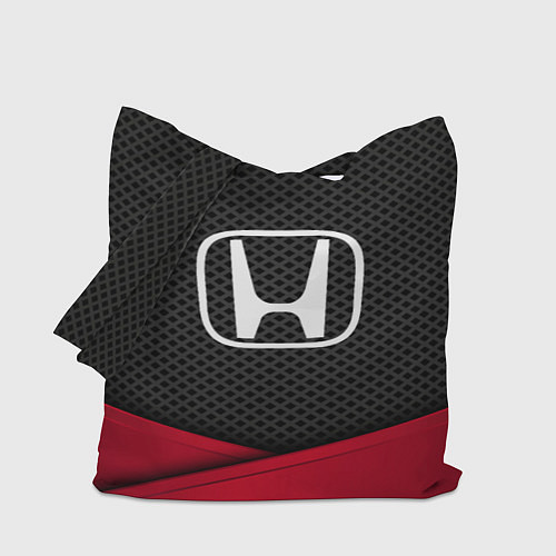 Сумка-шоппер Honda: Grey Carbon / 3D-принт – фото 1