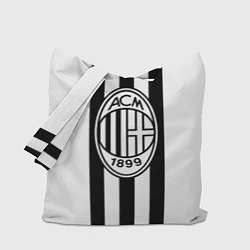 Сумка-шоппер AC Milan: Black & White