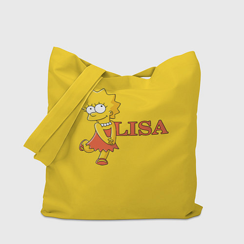 Сумка-шоппер Lisa Simpson / 3D-принт – фото 1