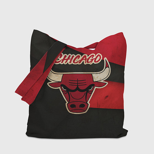 Сумка-шоппер Chicago Bulls: Old Style / 3D-принт – фото 1