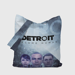 Сумка-шопер Detroit: Become Human, цвет: 3D-принт