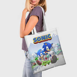 Сумка-шопер Sonic Stories, цвет: 3D-принт — фото 2