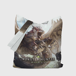 Сумка-шопер Monster Hunter: World, цвет: 3D-принт