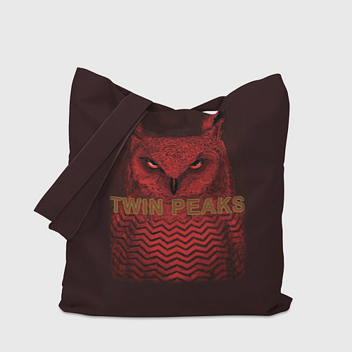 Сумка-шоппер Twin Peaks: Red Owl / 3D-принт – фото 1