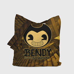 Сумка-шопер Black Bendy, цвет: 3D-принт