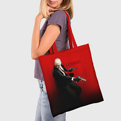Сумка-шопер Hitman: Red Agent, цвет: 3D-принт — фото 2