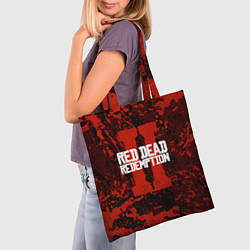 Сумка-шопер Red Dead Redemption: Part II, цвет: 3D-принт — фото 2