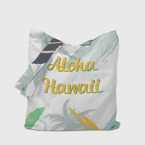 Сумка-шоппер Aloha Hawaii / 3D-принт – фото 1
