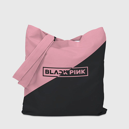 Сумка-шоппер Black Pink / 3D-принт – фото 1