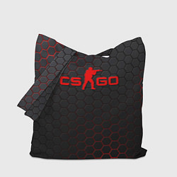 Сумка-шоппер CS:GO Grey Carbon