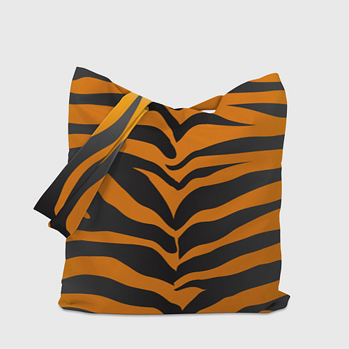 Сумка-шоппер Шкура тигра / 3D-принт – фото 1