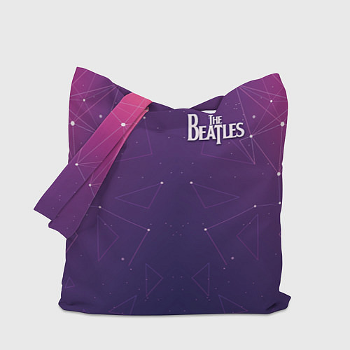 Сумка-шоппер The Beatles: Neon Style / 3D-принт – фото 1