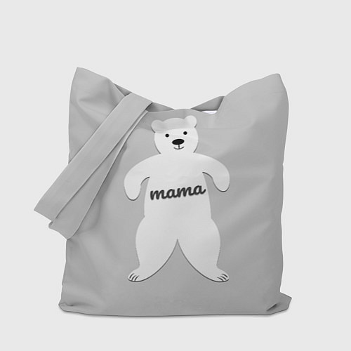 Сумка-шоппер Mama Bear / 3D-принт – фото 1
