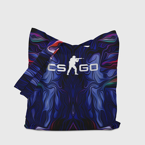 Сумка-шоппер CS:GO Waves Skin / 3D-принт – фото 1