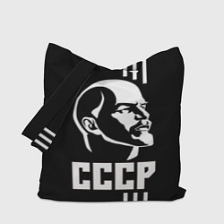 Сумка-шопер СССР Ленин, цвет: 3D-принт