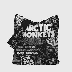 Сумка-шопер Arctic Monkeys: I'm in a Vest, цвет: 3D-принт