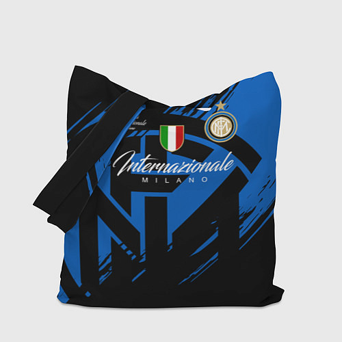 Сумка-шоппер Интер Милан логотипы / 3D-принт – фото 1