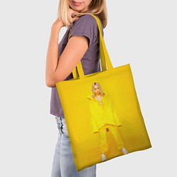 Сумка-шопер Billie Eilish, цвет: 3D-принт — фото 2