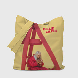 Сумка-шопер Billie Eilish: Dont smile at me, цвет: 3D-принт