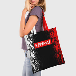Сумка-шопер SENPAI, цвет: 3D-принт — фото 2