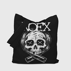 Сумка-шопер NOFX Skull, цвет: 3D-принт