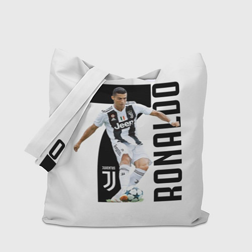 Сумка-шоппер Ronaldo the best / 3D-принт – фото 1