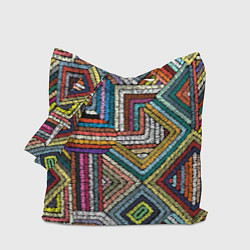 Сумка-шоппер Этнический орнамент вышивка