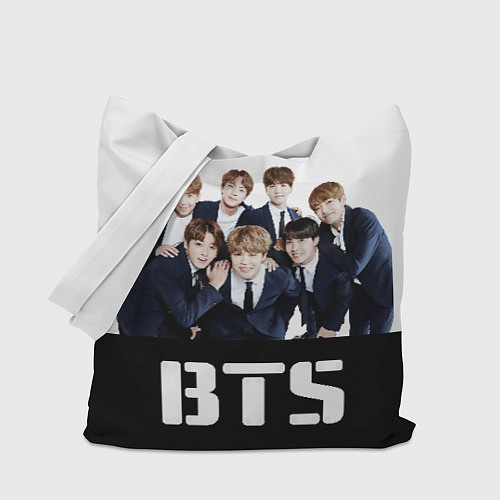 Сумка-шоппер BTS постер / 3D-принт – фото 1