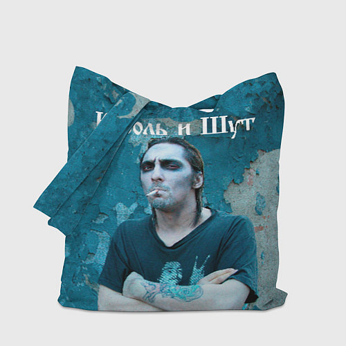 Сумка-шоппер Король и Шут Анархия спина / 3D-принт – фото 1