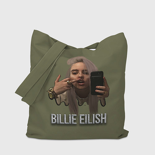 Сумка-шоппер BILLIE EILISH / 3D-принт – фото 1