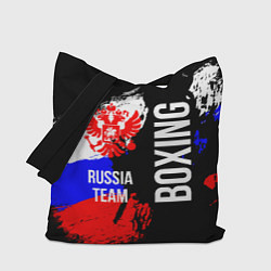 Сумка-шоппер Boxing Russia Team и герб РФ