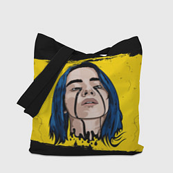 Сумка-шопер Billie Eilish, цвет: 3D-принт