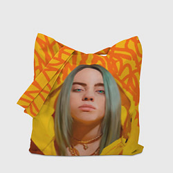 Сумка-шопер Billie Eilish, цвет: 3D-принт